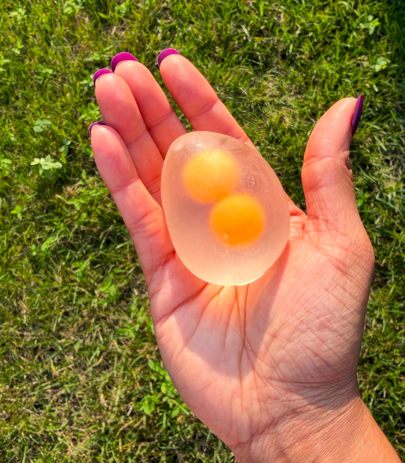 Imitation Double Egg Yolk Squishy