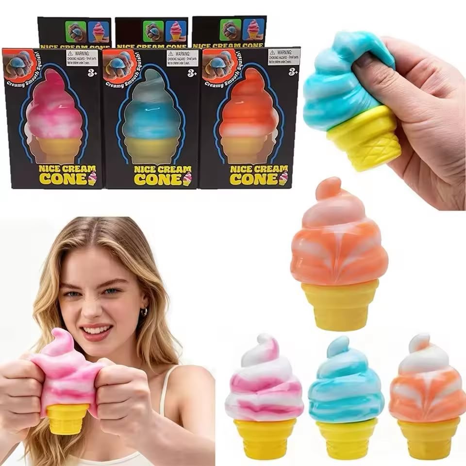 Ice Cream Cone Squishy