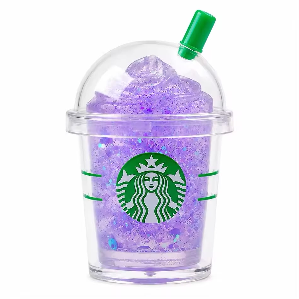 Mini Glitter Slushy Squishy Cup