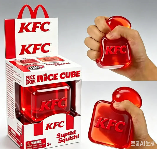 Fast Food Squishy Cube